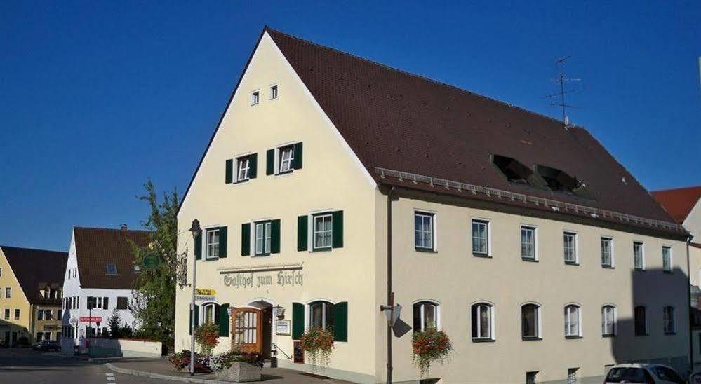 Hotel Zum Hirsch Wertingen Extérieur photo